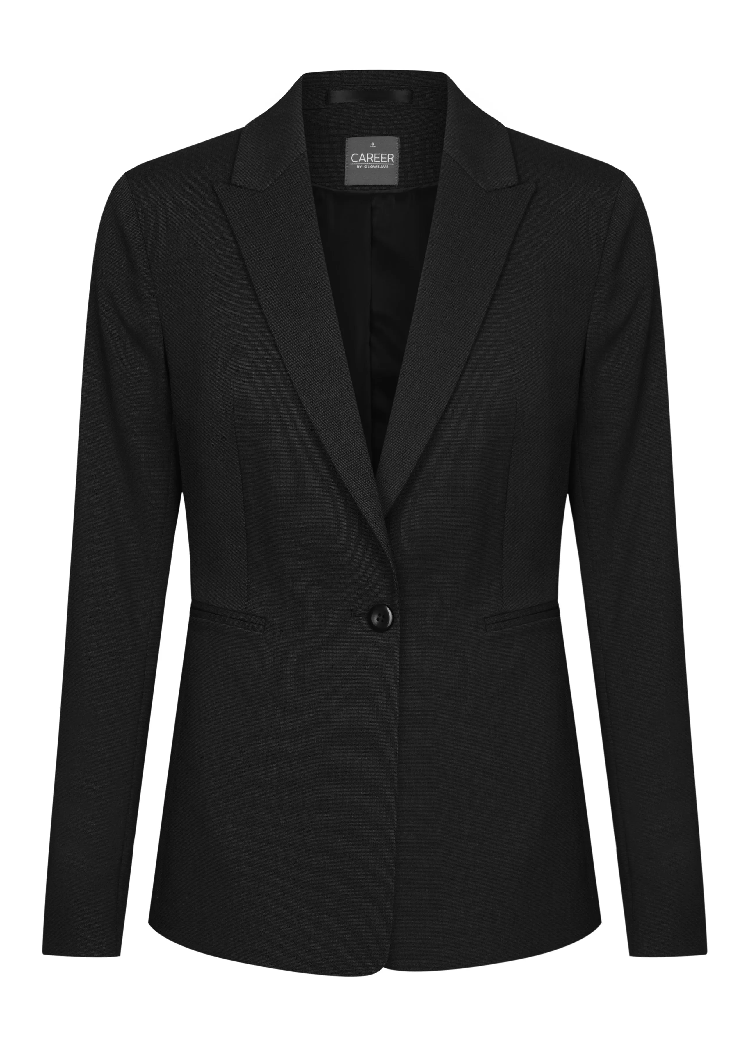 1765WJ Womens Washable One Button Jacket