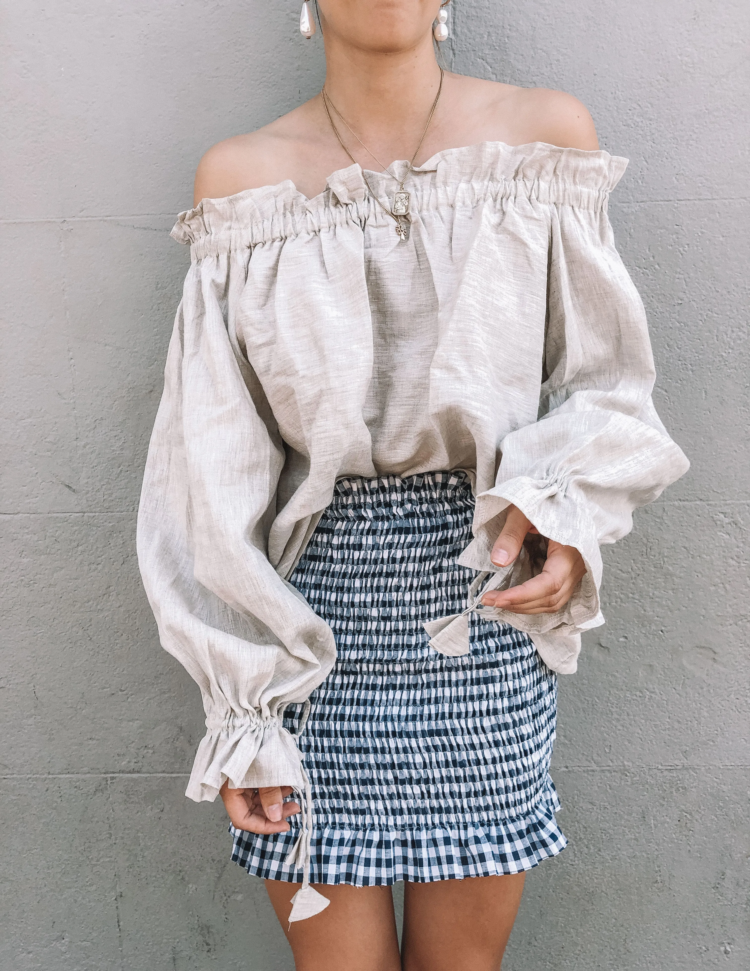 Agnus Off Shoulder Top