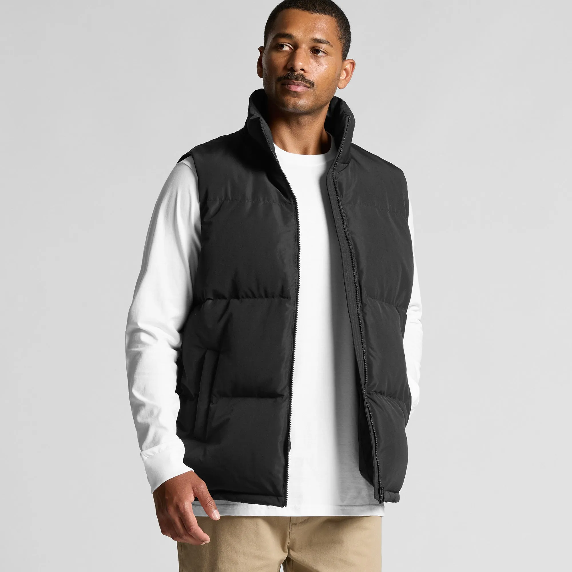 As Color Mens Puffer Vest (5592)