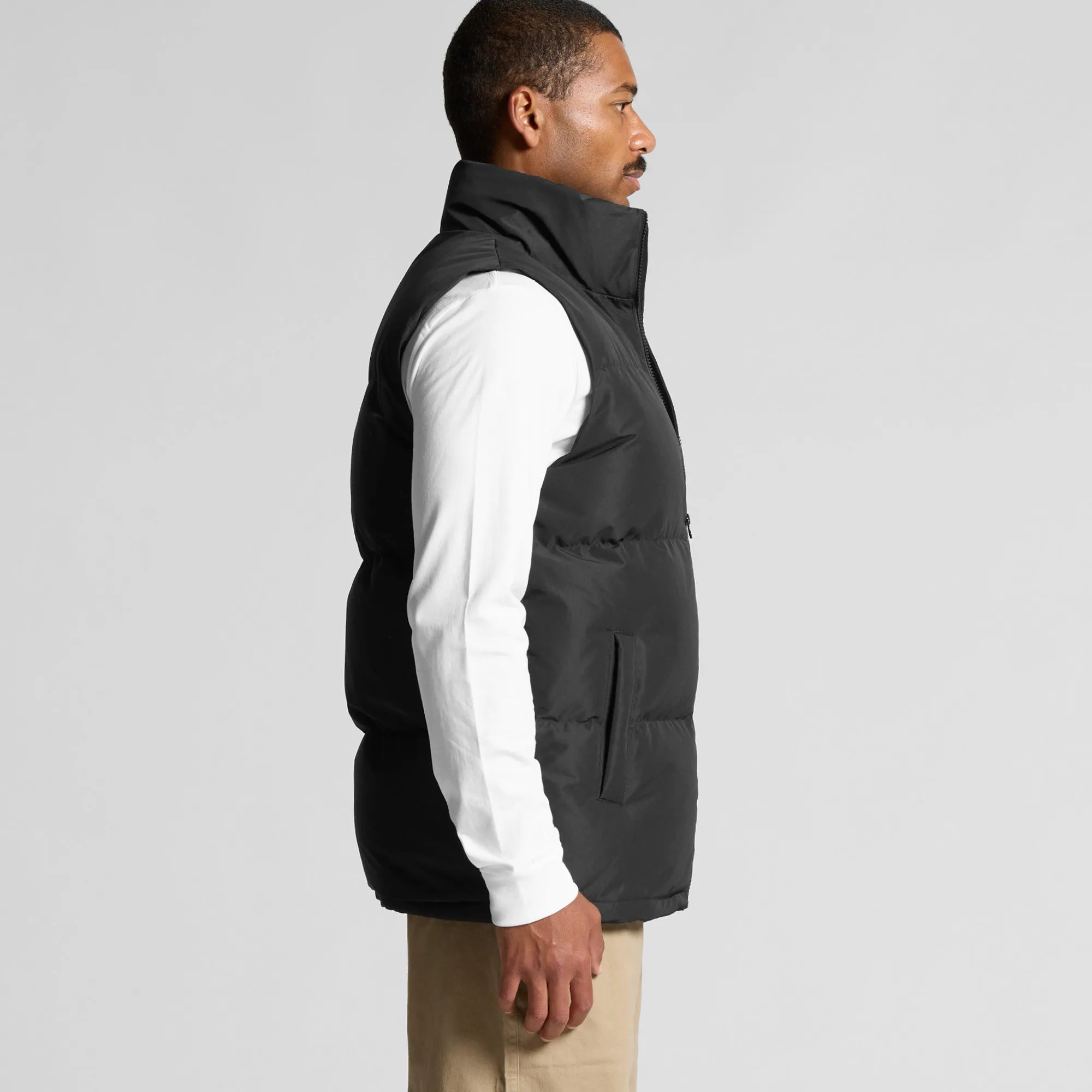 As Color Mens Puffer Vest (5592)