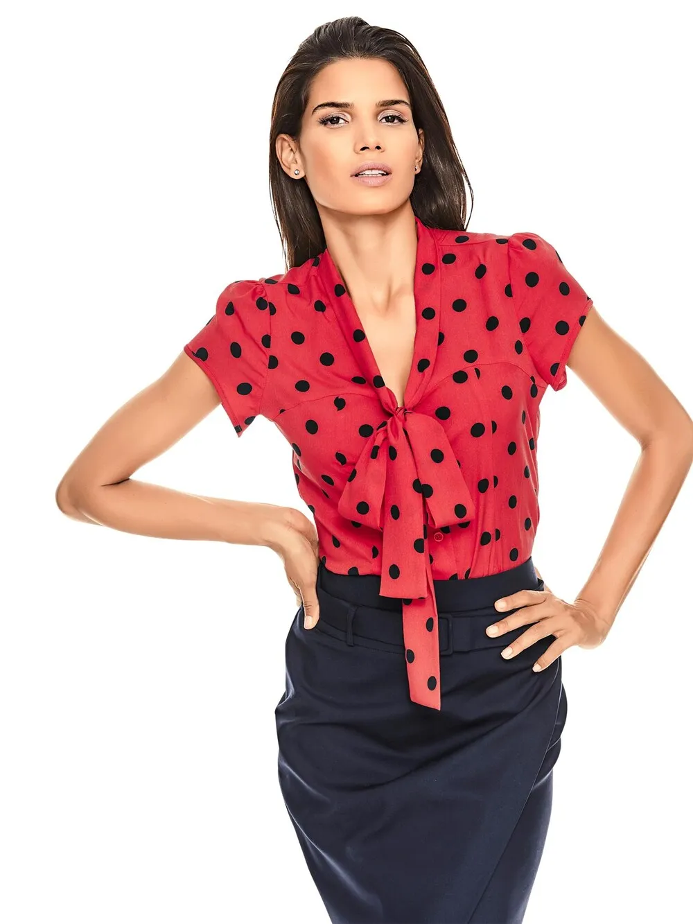 Ashley Brooke ASHLEY BROOKE blouse, red