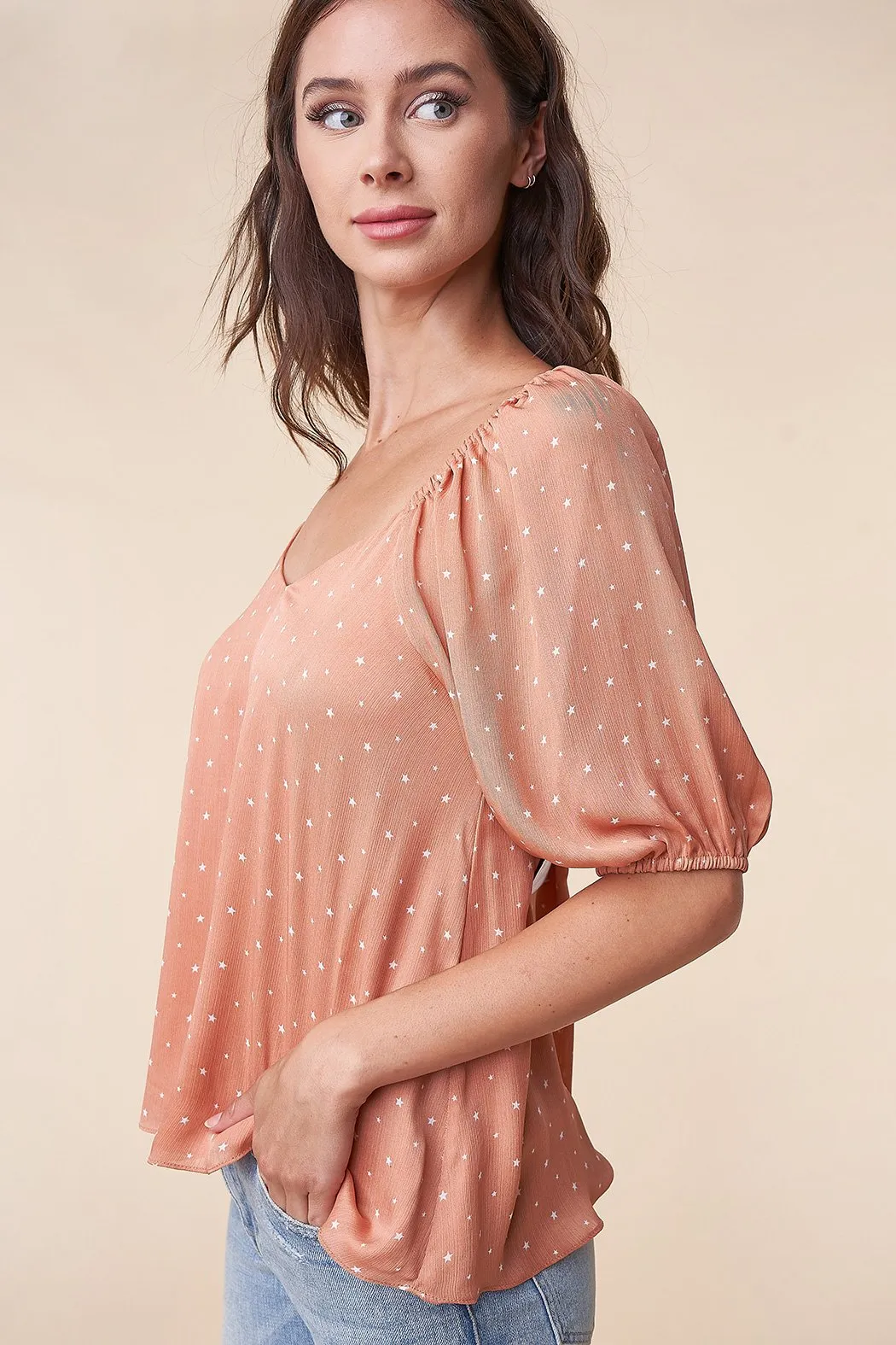 Bittersweet Puff Sleeve Blouse