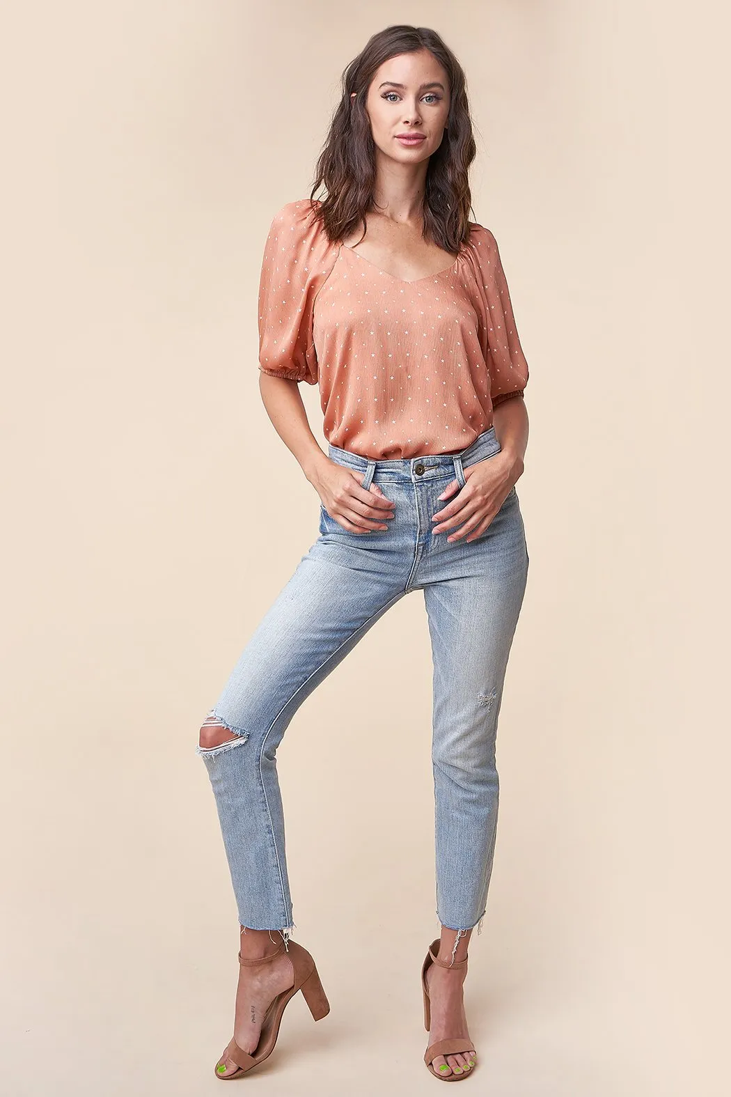 Bittersweet Puff Sleeve Blouse
