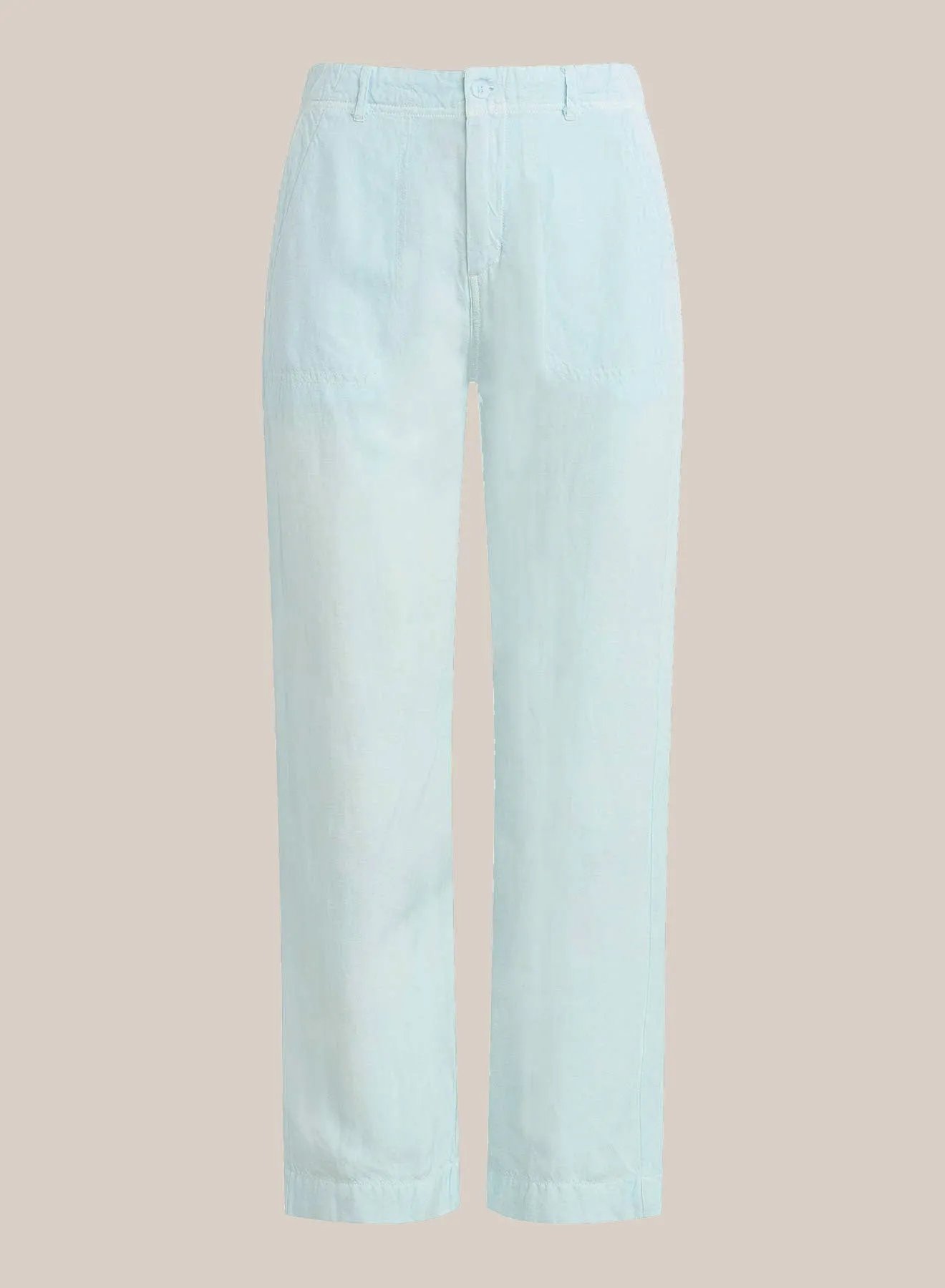 Blakely Utility Wide Leg Crop - Coastal Sky