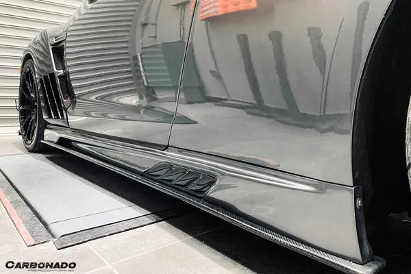 Carbonado 2008-2022 Nissan GTR R35 CBA/DBA/EBA VA Style Side Skirts