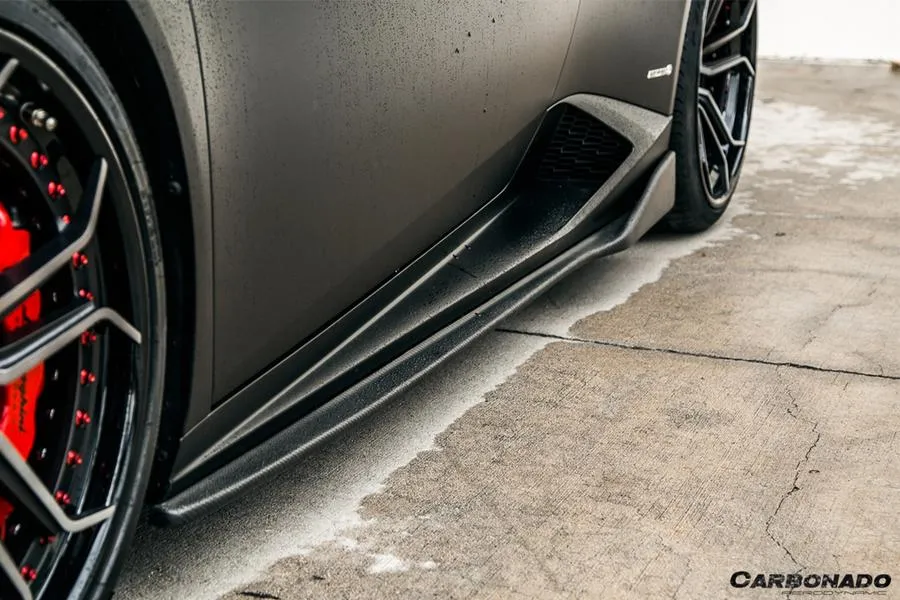 Carbonado 2015-2020 Lamborghini Huracan LP610/LP580 AYP Style Carbon Fiber Side Skirts