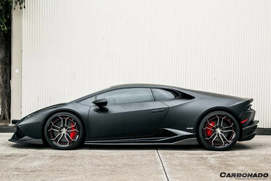 Carbonado 2015-2020 Lamborghini Huracan LP610/LP580 AYP Style Carbon Fiber Side Skirts