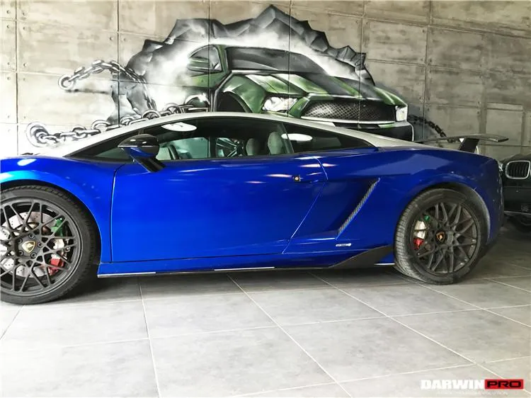 Darwinpro 2004-2014 Lamborghini Gallardo BKSS Style Side Skirts