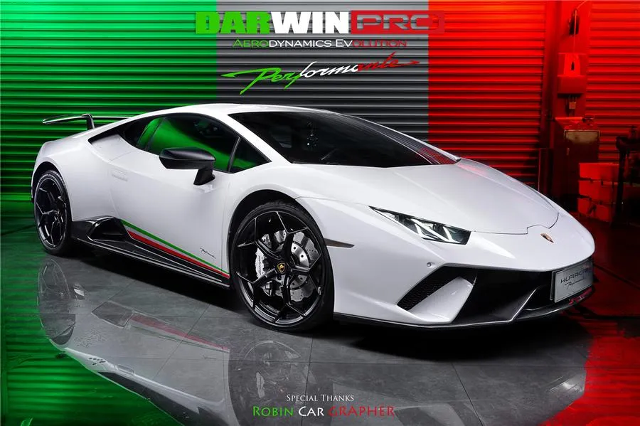 Darwinpro 2015-2020 Lamborghini Huracan LP610/LP580 EVO Style Side Skirts