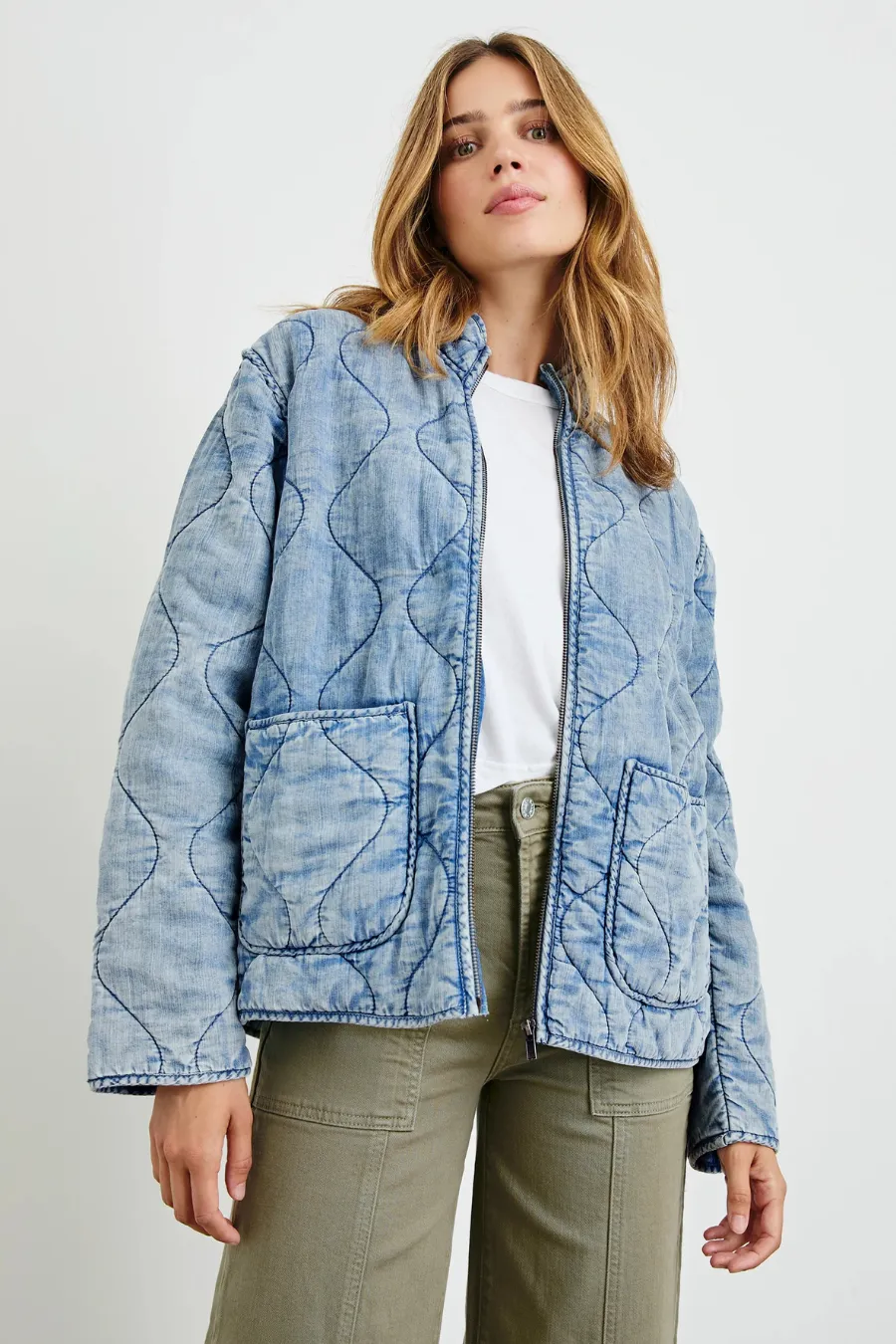 Denver Jacket Vintage Cloud Wash