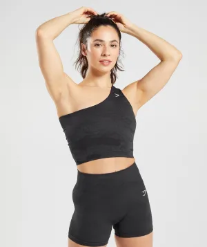 Gymshark Adapt Camo Tank - Lava | Black/Onyx Grey