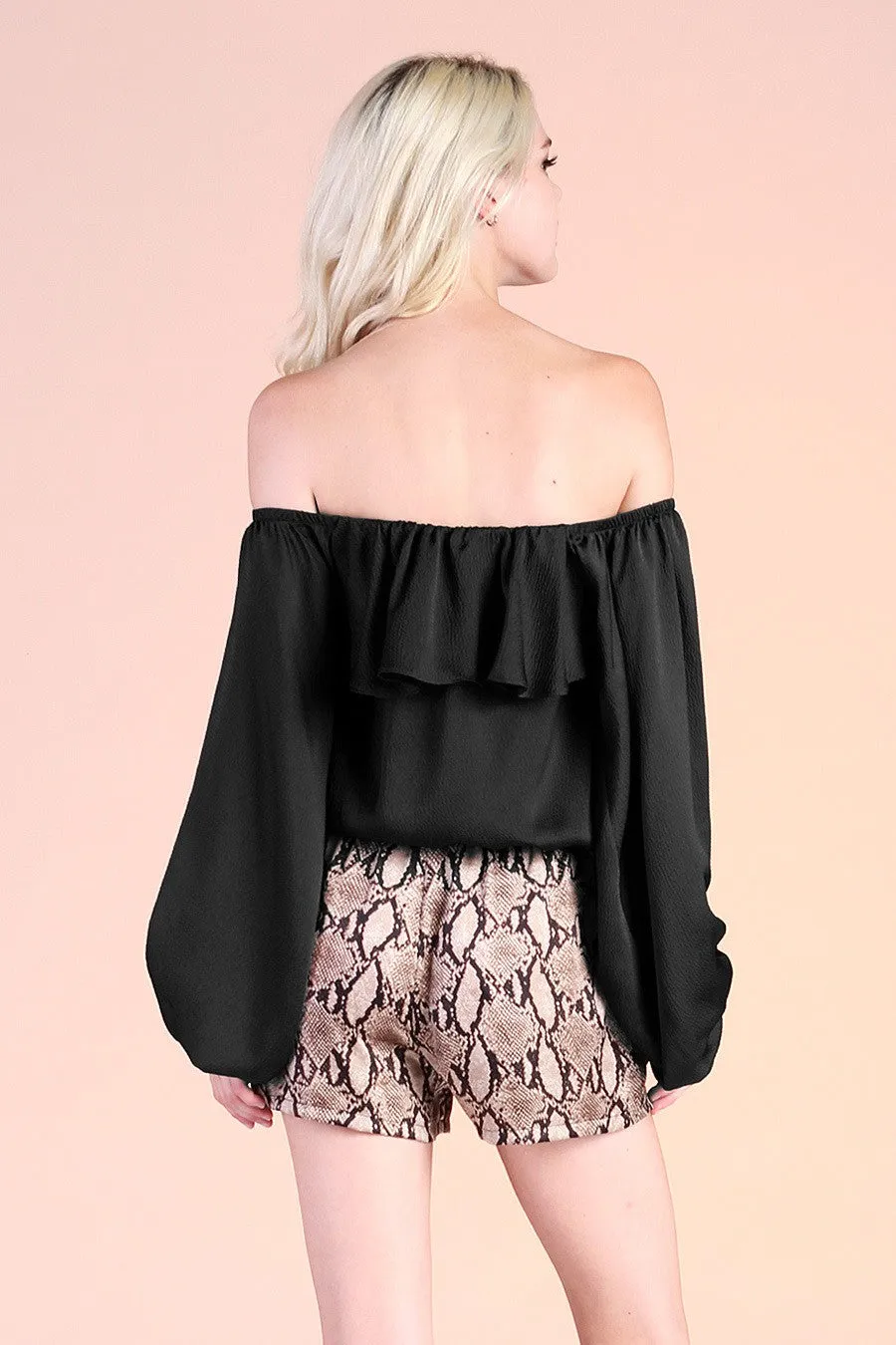 Hammered Satin Top