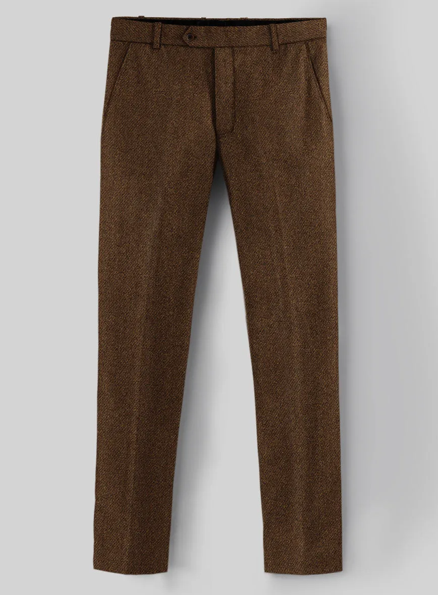 Highlander Coca Brown Tweed Pants