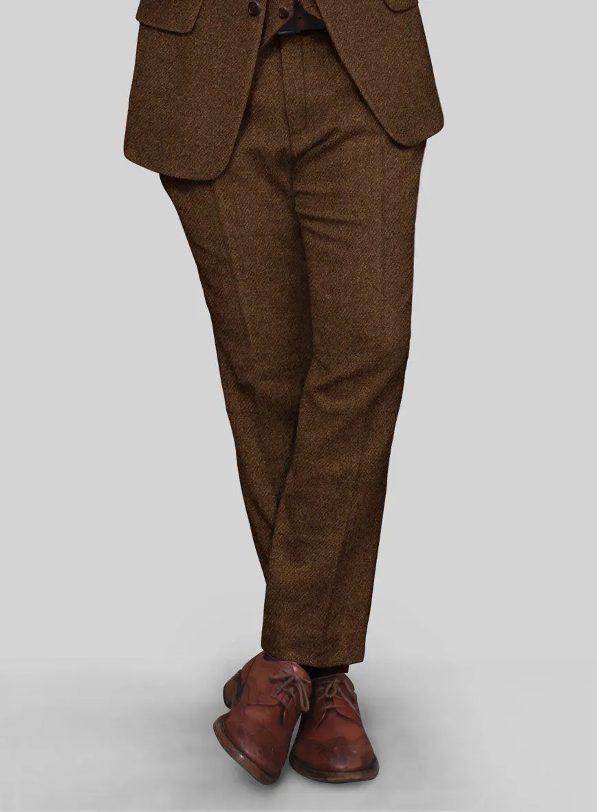 Highlander Coca Brown Tweed Pants