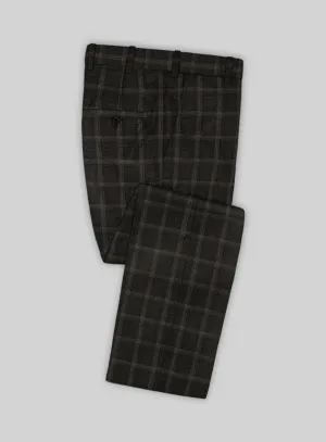 Italian Murano Ando Wool Linen Silk Pants