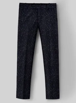 Italian Silk Lycra Tomas Pants