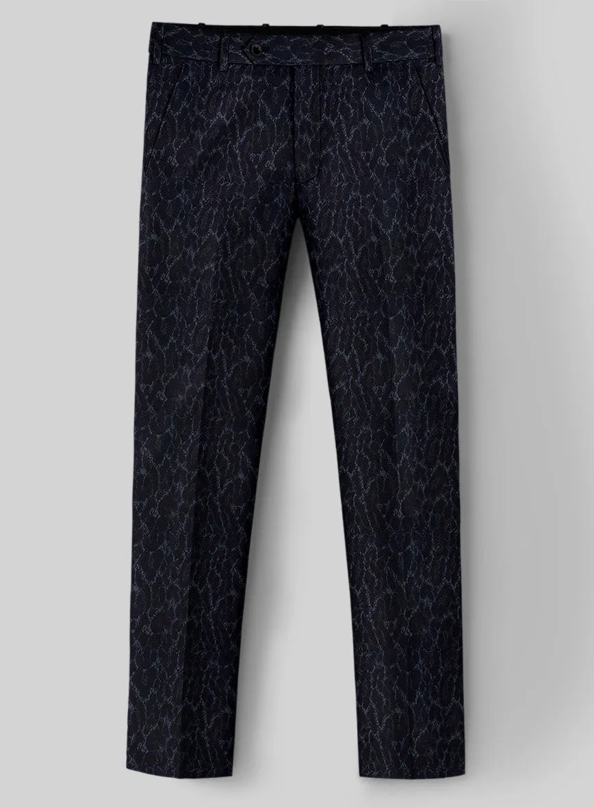 Italian Silk Lycra Tomas Pants