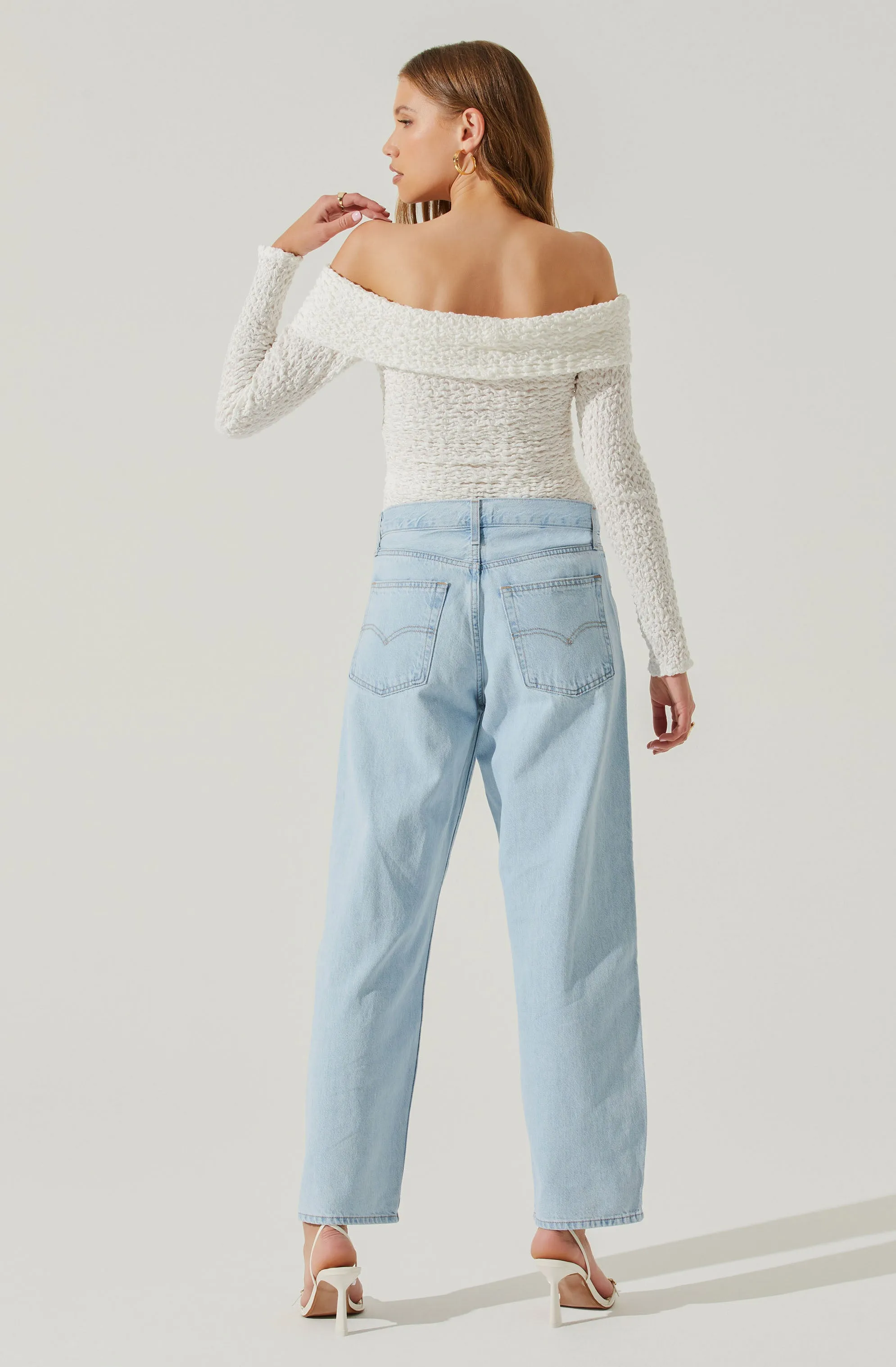 Kendy Off Shoulder Long Sleeve Top