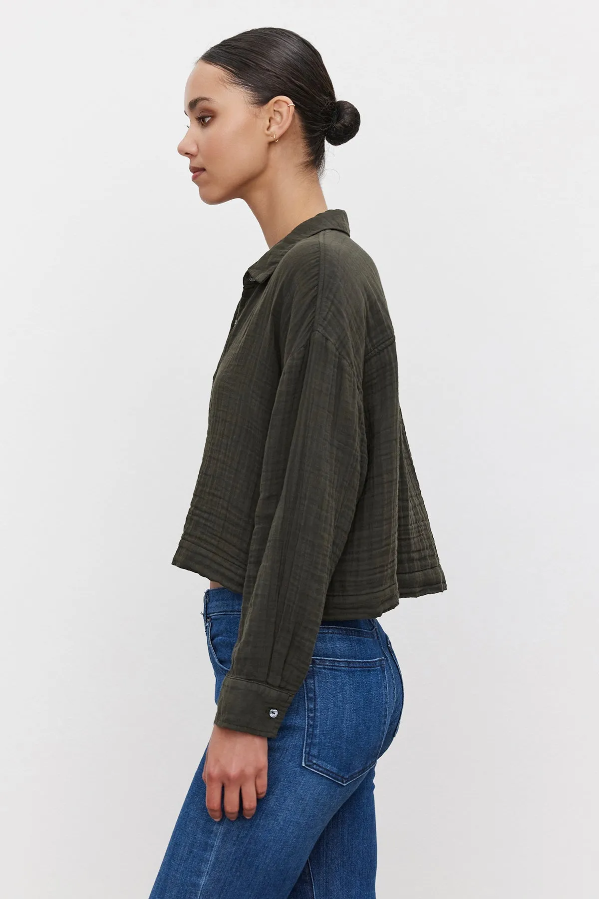 LARISSA crop shirt