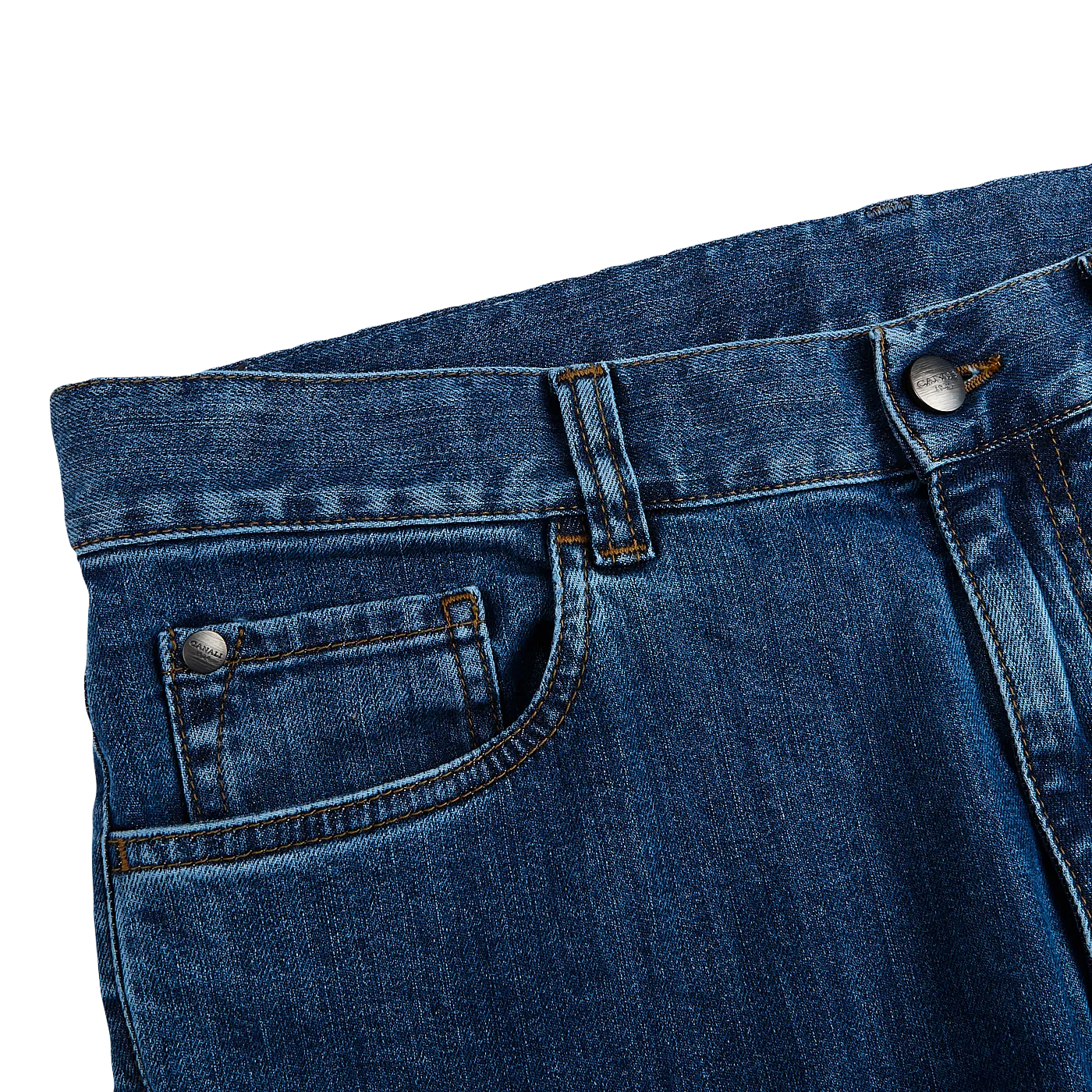 Light Blue Cotton Stretch Jeans