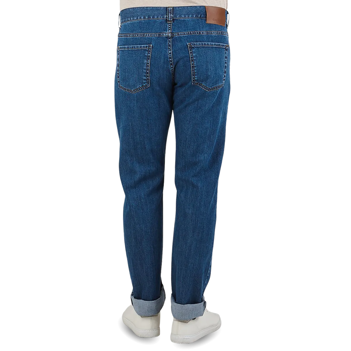 Light Blue Cotton Stretch Jeans