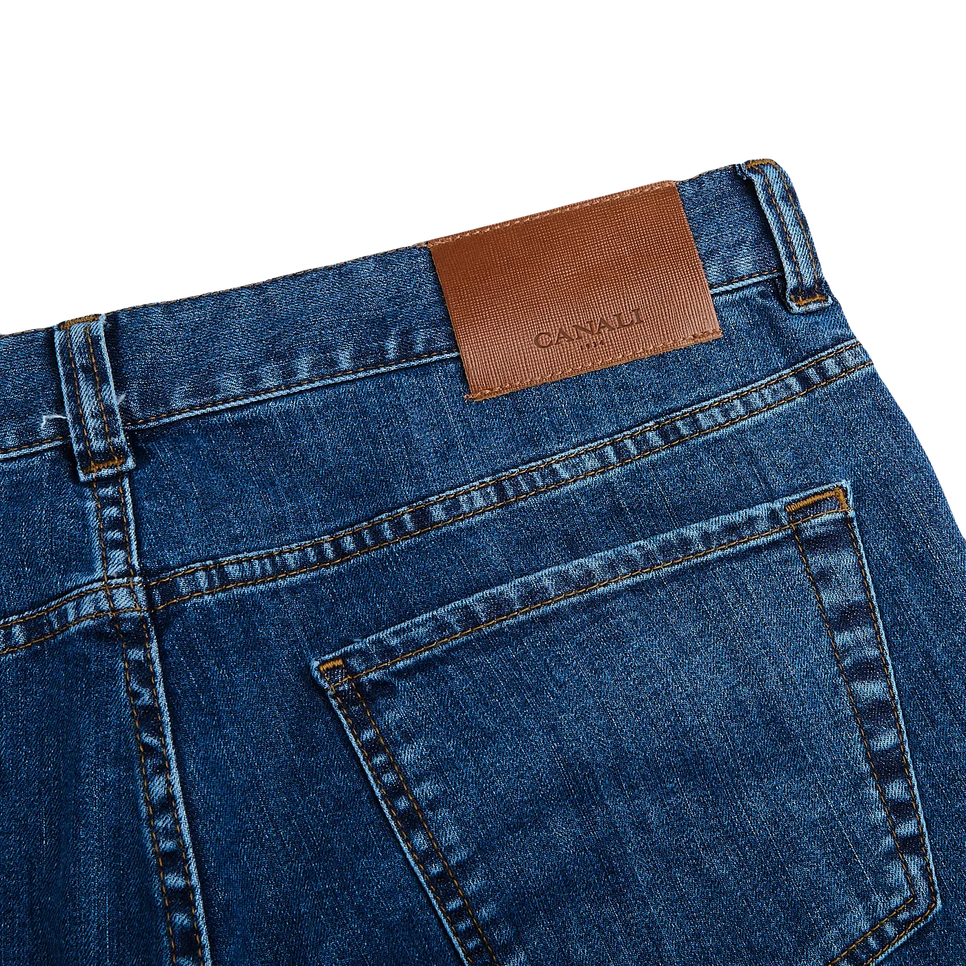 Light Blue Cotton Stretch Jeans