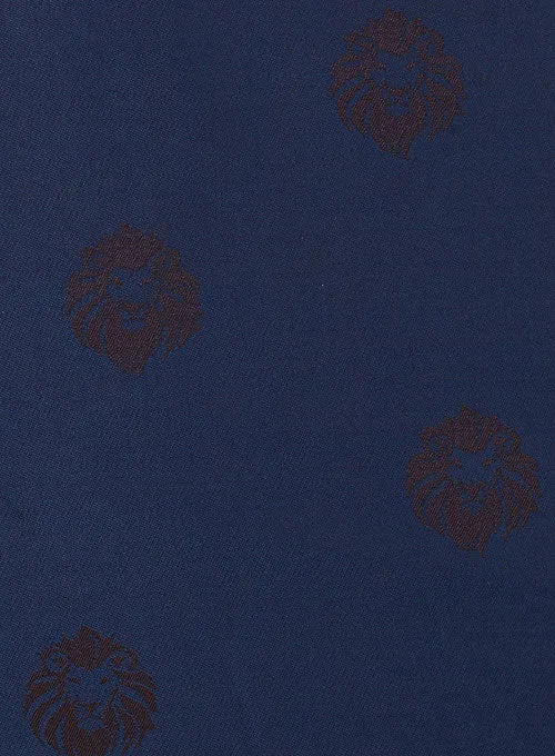 Lion Oxford Blue Wool Pants