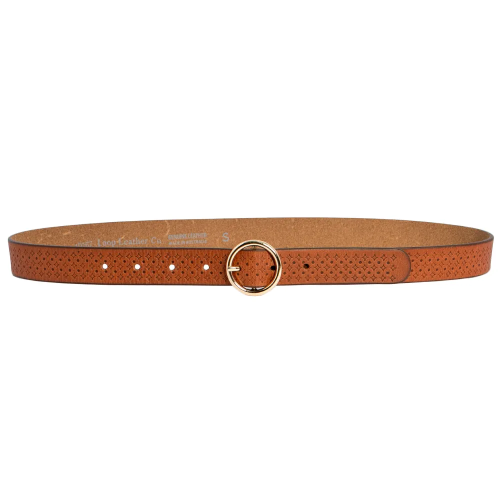Loop Leather Co. - Airlie Leather Belt - Women's Belt