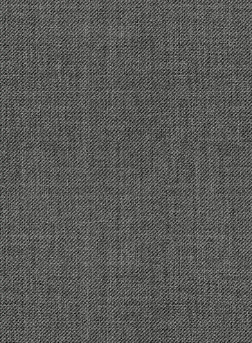 Marco Stretch Worsted Gray Wool Jacket