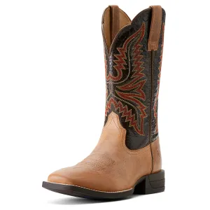 Men's Ariat Brush Creek Mesa Tan with Thunder Brown Tops - 10053579