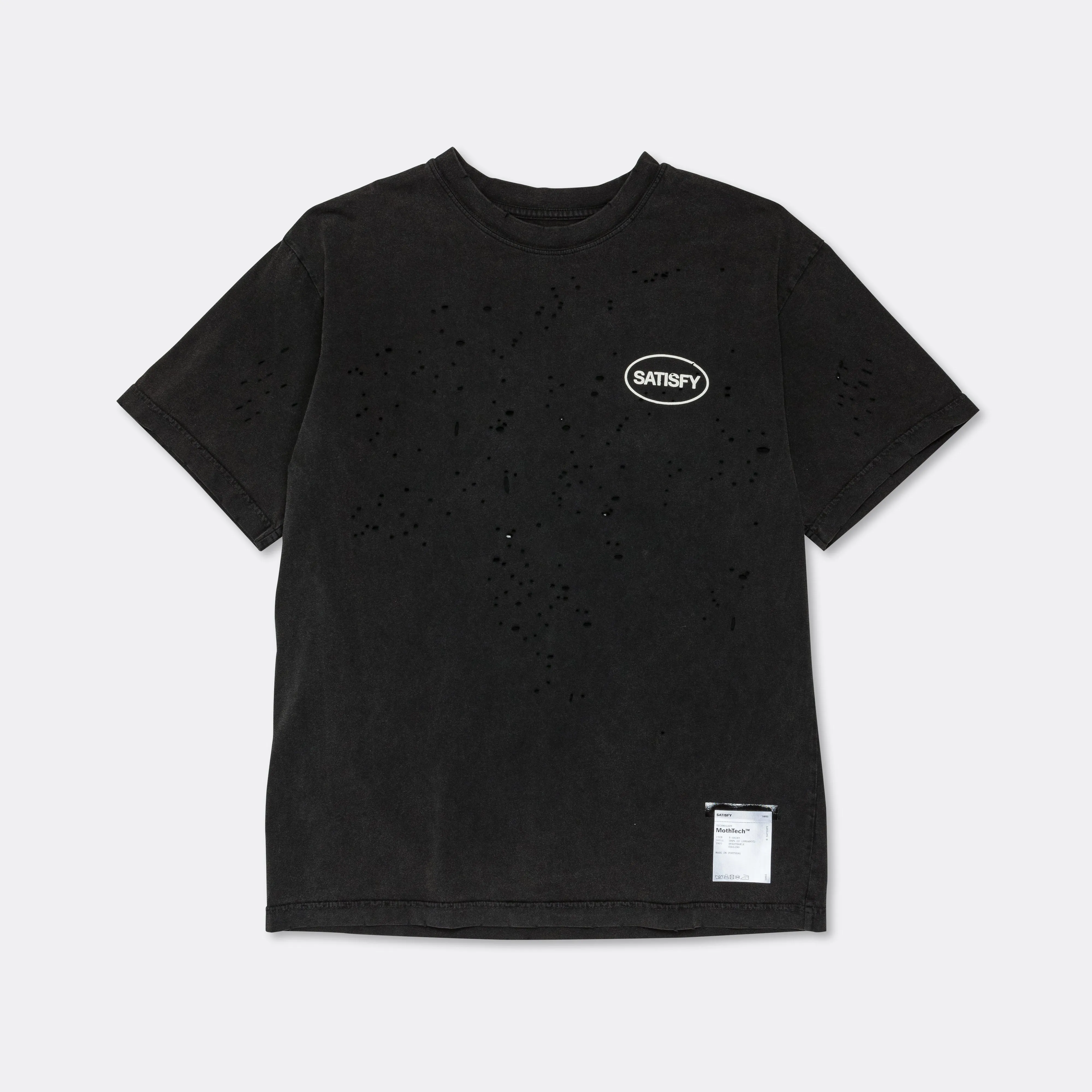 Mens MothTech™ T-Shirt - Aged Black