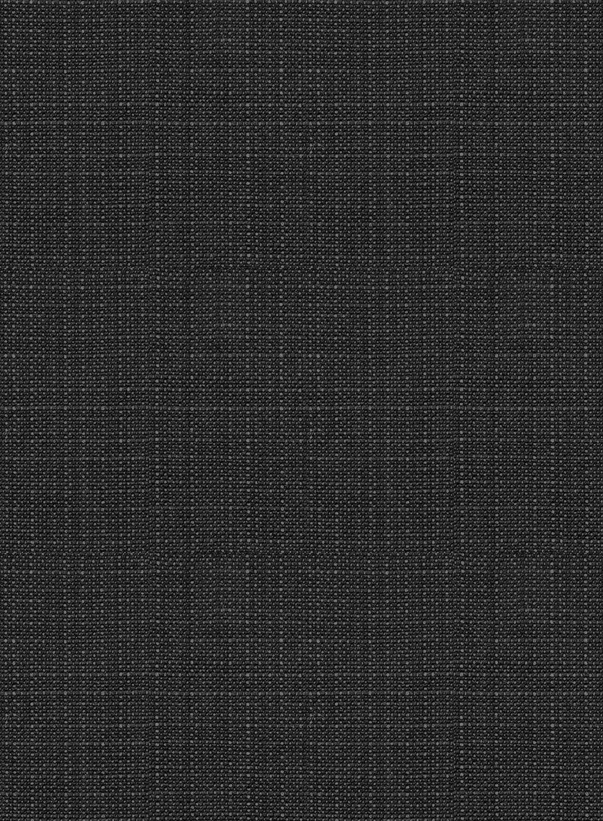 Napolean Bob Weave Charcoal Wool Pants