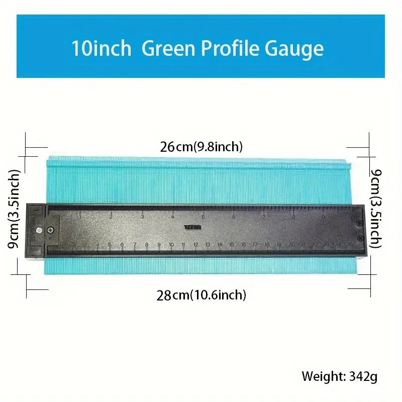 Precision Profile Gauge for Woodworking Perfect Measuring Tool