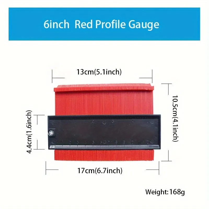 Precision Profile Gauge for Woodworking Perfect Measuring Tool