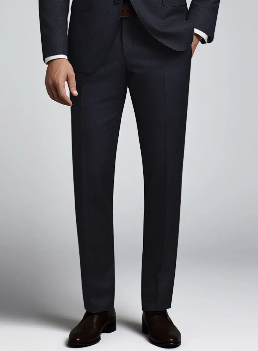 Reda Cashmere Blue Wool Pants