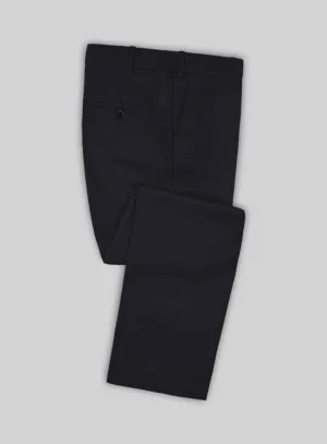 Reda Cashmere Blue Wool Pants