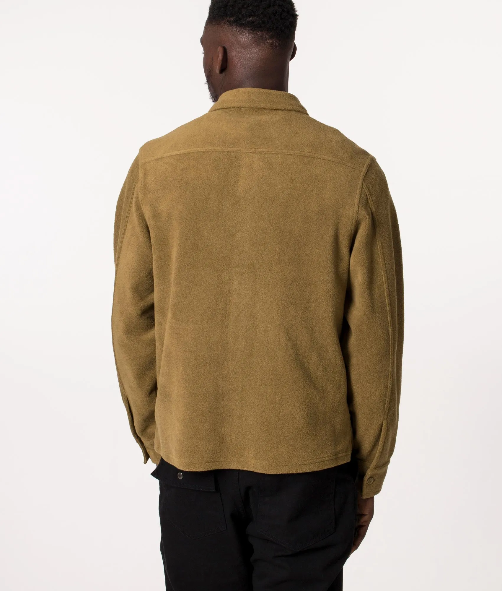 Relaxed Fit Reverse Fleeceback Overshirt