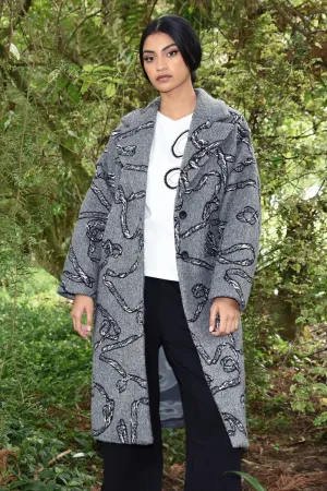Rope and Glory Coat - Grey