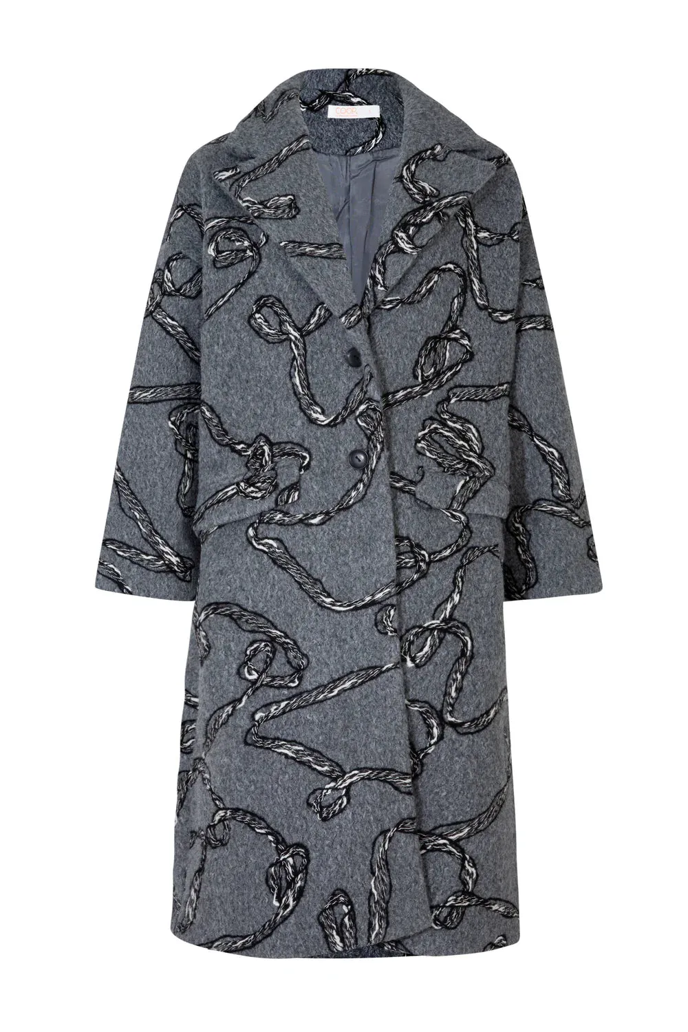 Rope and Glory Coat - Grey
