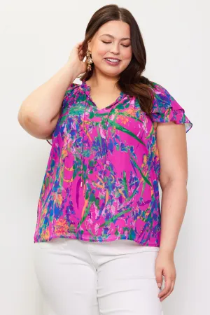 Summer Getaway Blouse *Curvy*