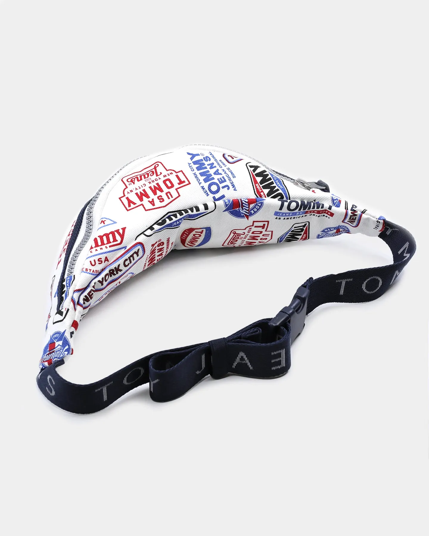 Tommy Jeans Heritage Bumbag Logo Print/White