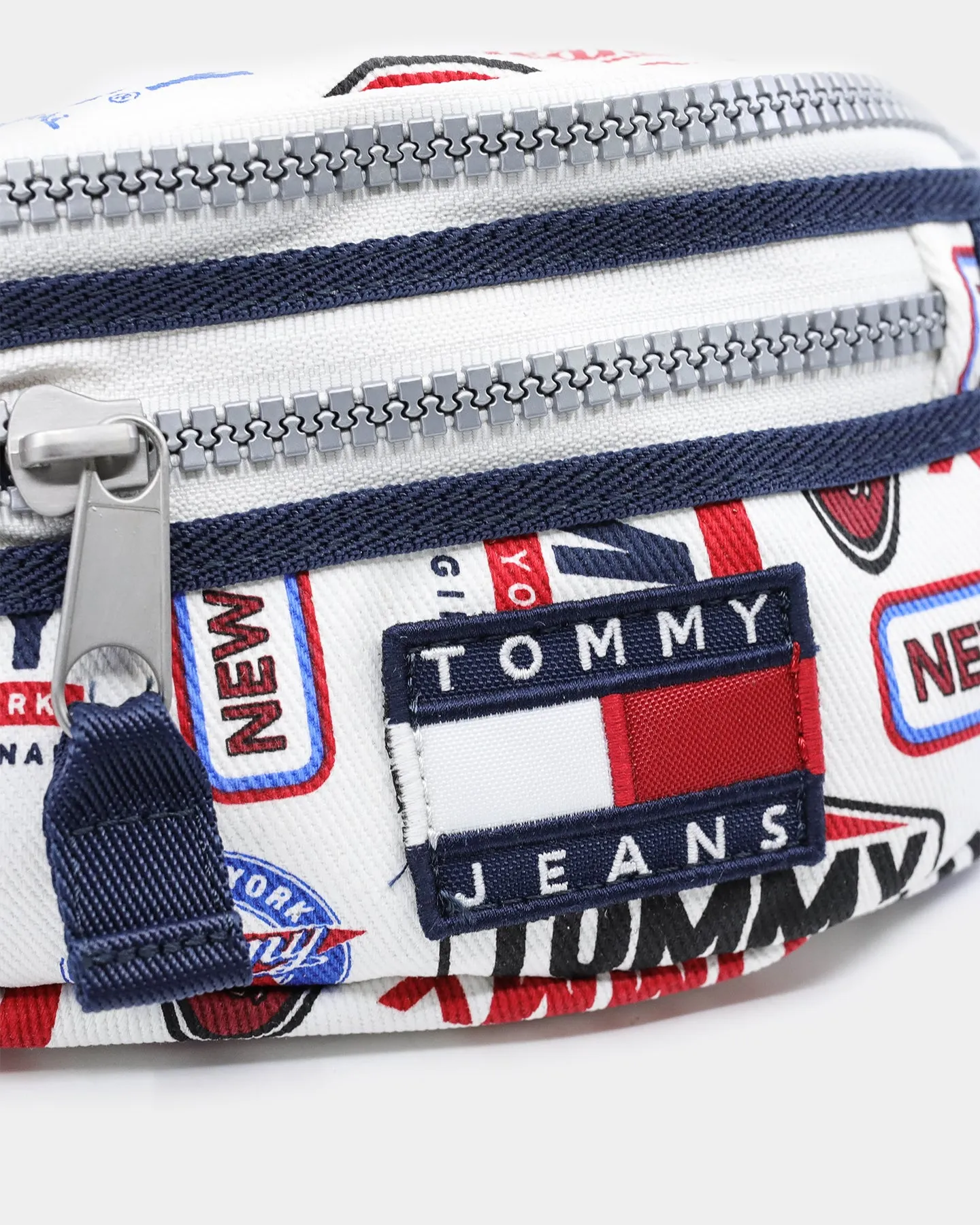 Tommy Jeans Heritage Bumbag Logo Print/White