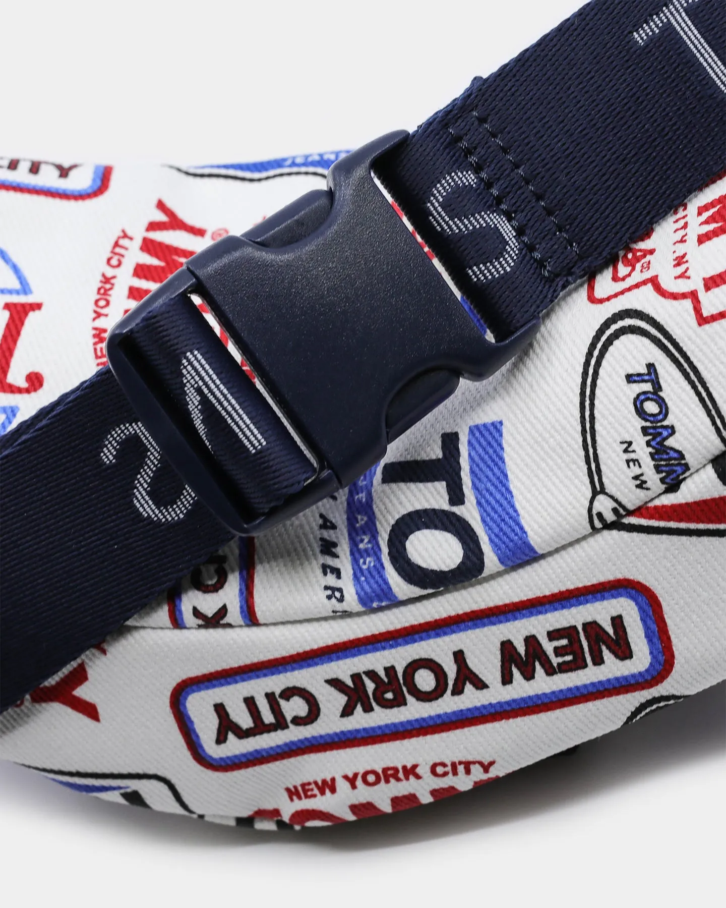Tommy Jeans Heritage Bumbag Logo Print/White