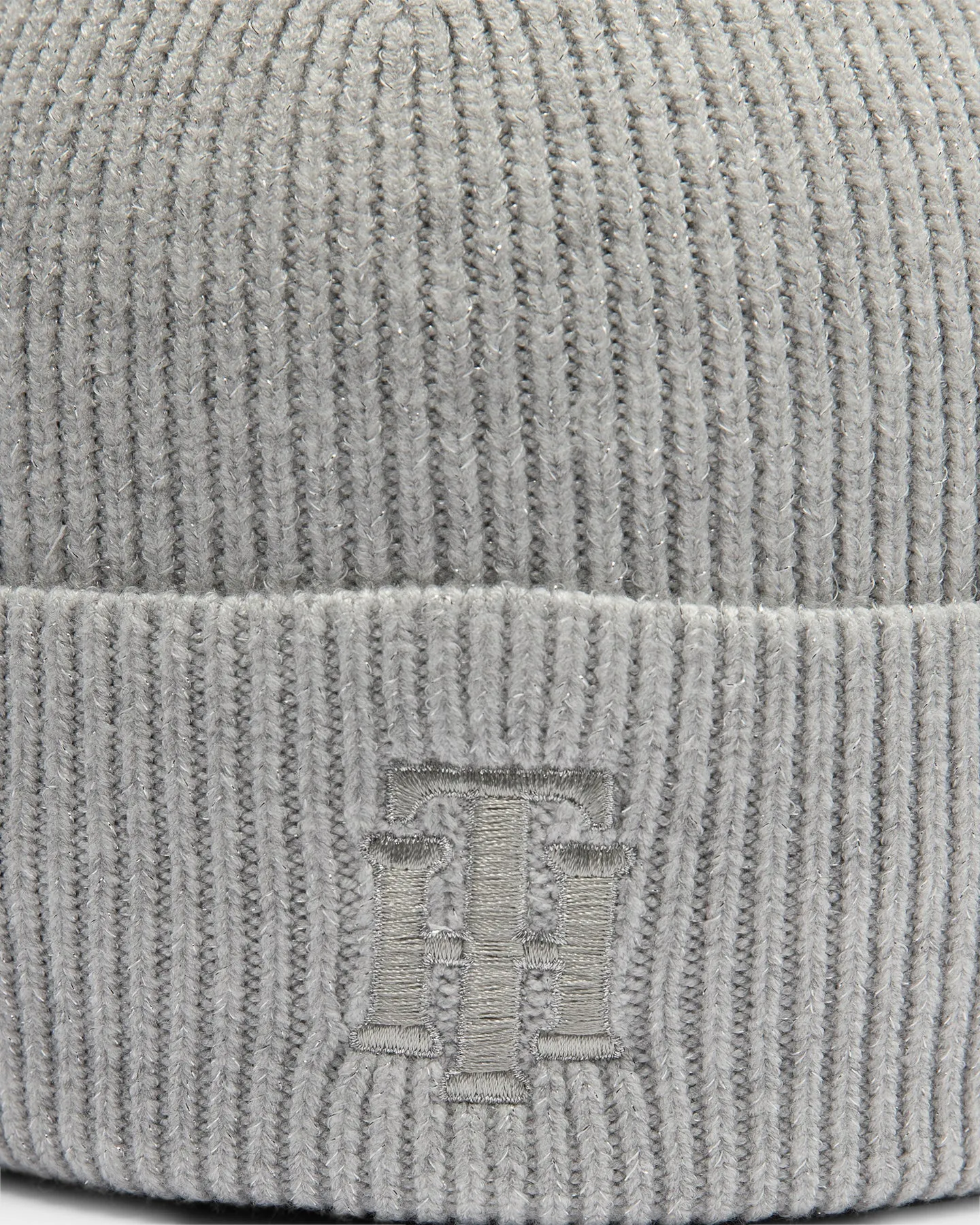 Tommy Jeans Men's Rich Glitter Logo Beanie Micro Chip