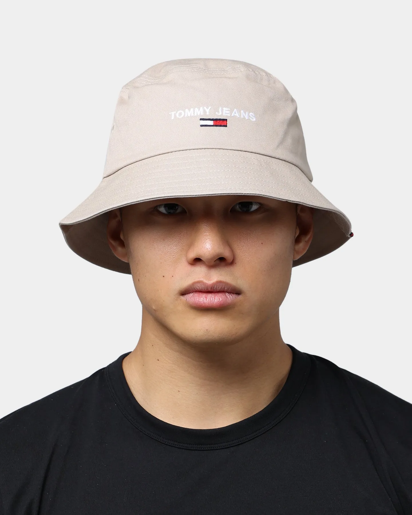 Tommy Jeans Men's Sport Bucket Hat Soft Beige