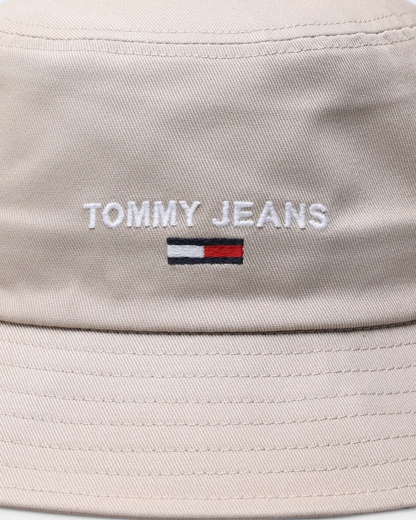 Tommy Jeans Men's Sport Bucket Hat Soft Beige