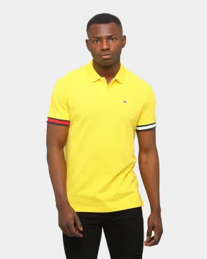 Tommy Jeans TJM Branded Sleeve Polo Star Fruit Yellow