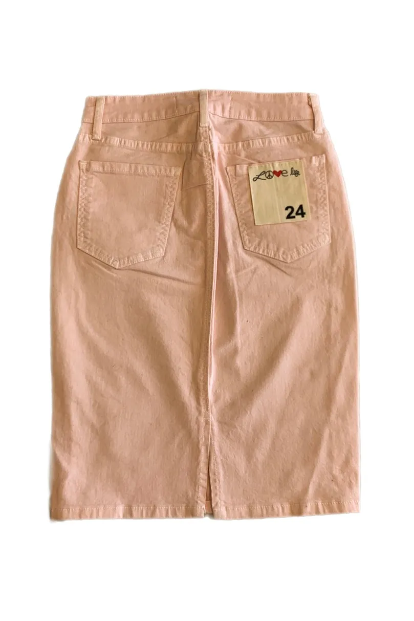 Twill Skirts Style 9001 Navy, Black, Tan, Peach