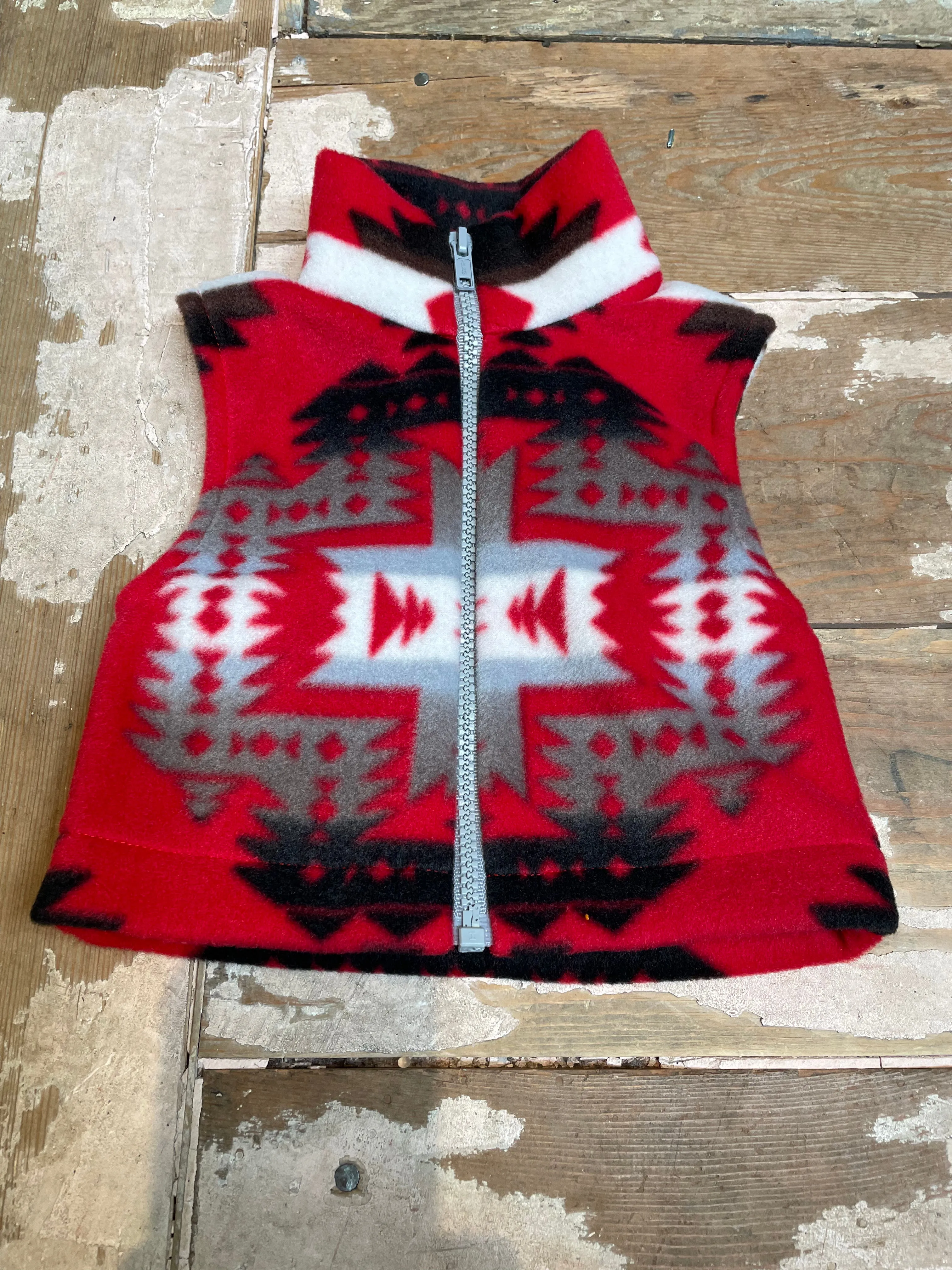 Wolfe Fleece Baby Vest 6-12 Months