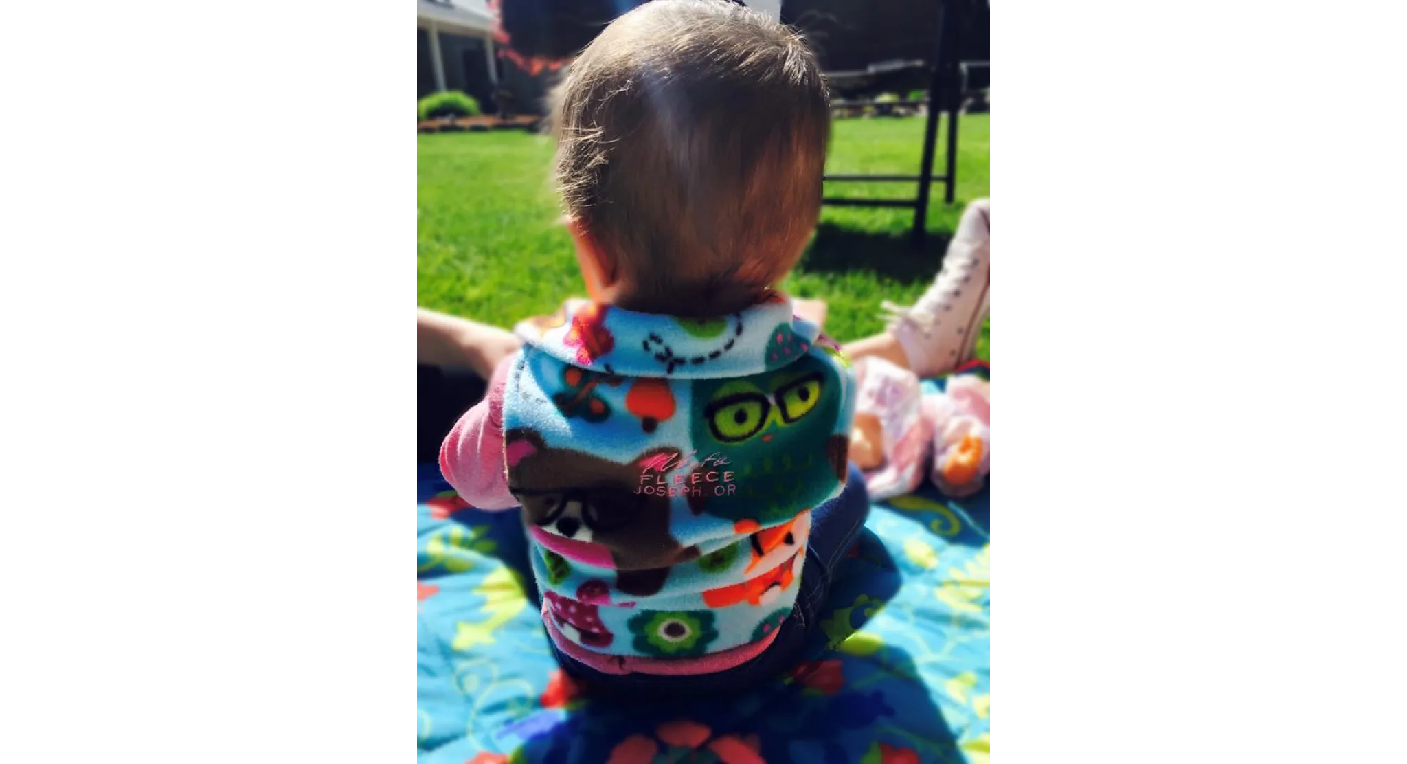 Wolfe Fleece Baby Vest 6-12 Months